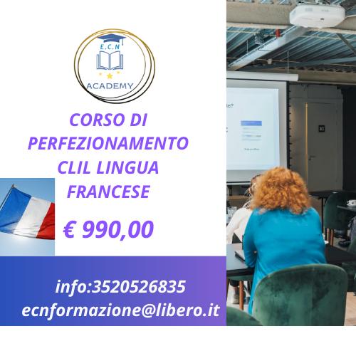 Corso di Perfezionamento CLIL in Lingua Francese