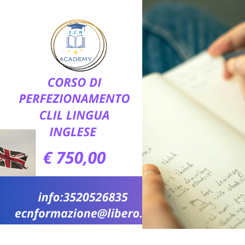 Corso di Perfezionamento CLIL in Lingua inglese